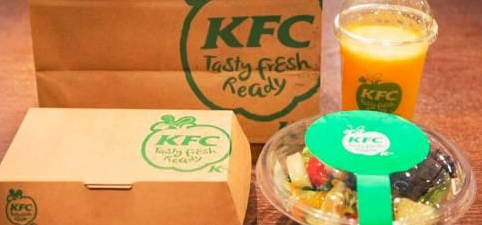 KFC都脫紅入綠了，輕食成了外賣老板們的又一片藍(lán)海？
