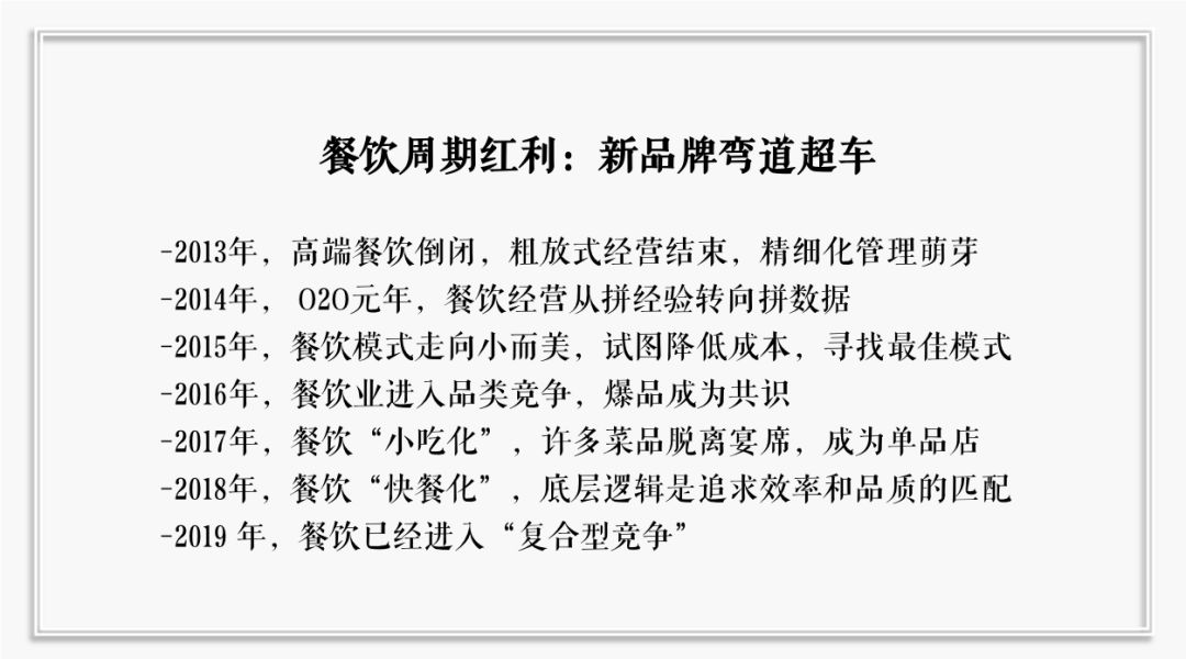 吳憨子：搶奪餐飲周期紅利，先裁掉白領(lǐng)